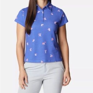 COLUMBIA (XXL) Super Sun Drifter short sleeve polo